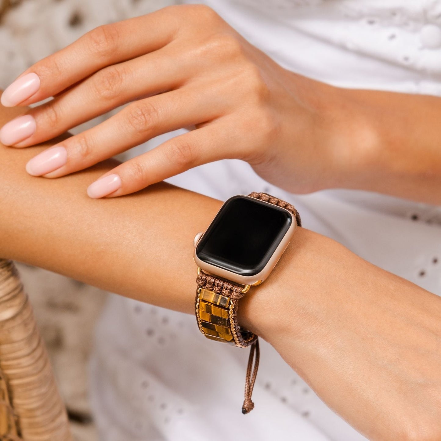 Fierce Tiger's Eye Apple Watch Strap