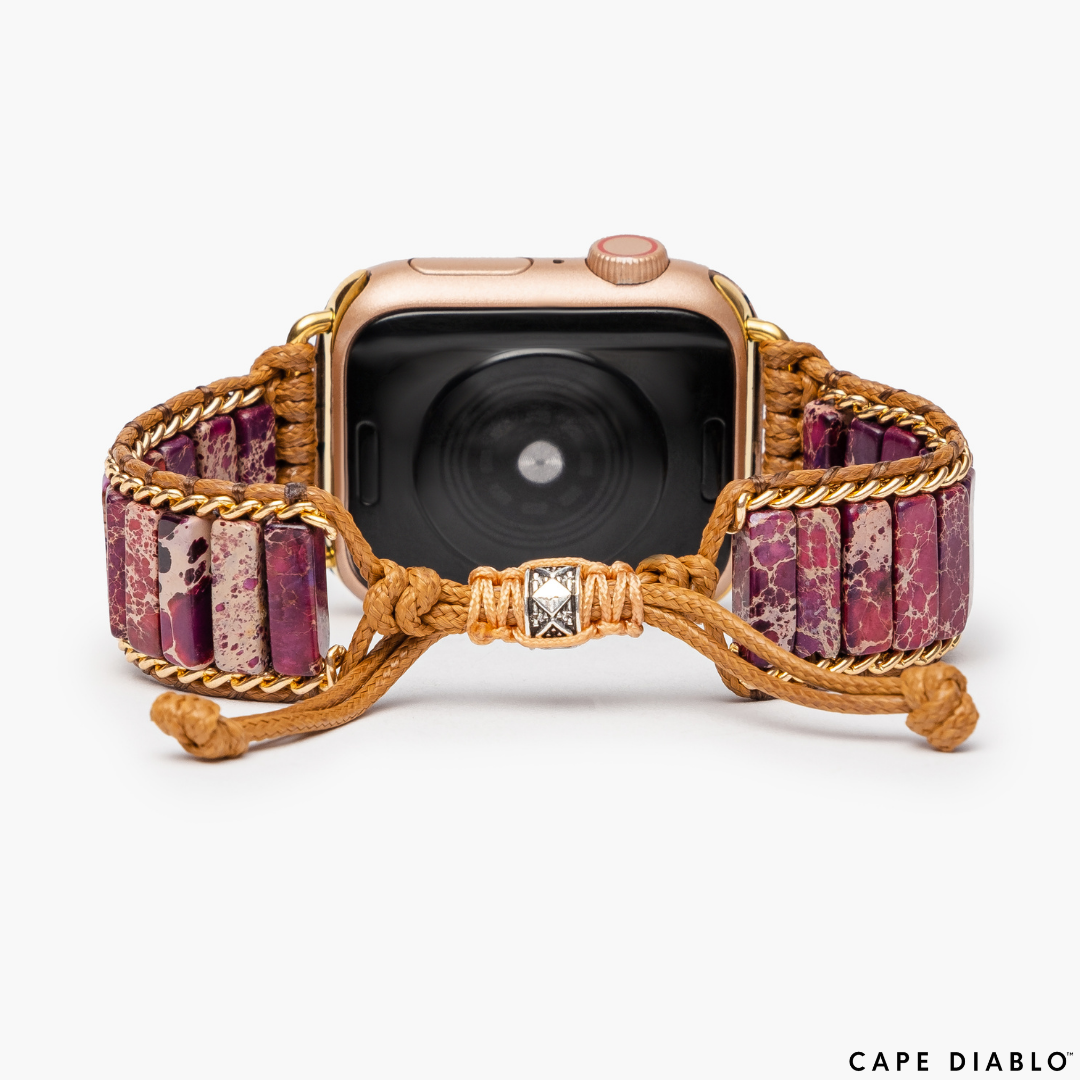 Intense Imperial Jasper Apple Watch Strap