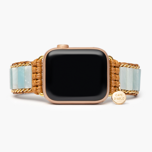 Amazonite Protection Apple Watch Strap