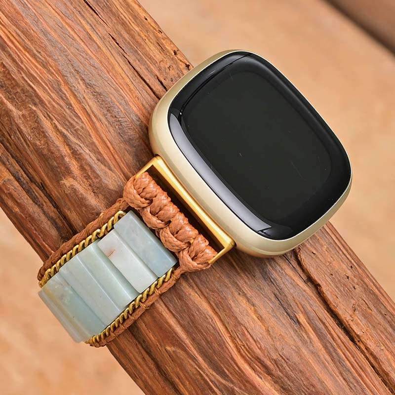 Amazonite Protection Fitbit Versa 2 Watch Strap