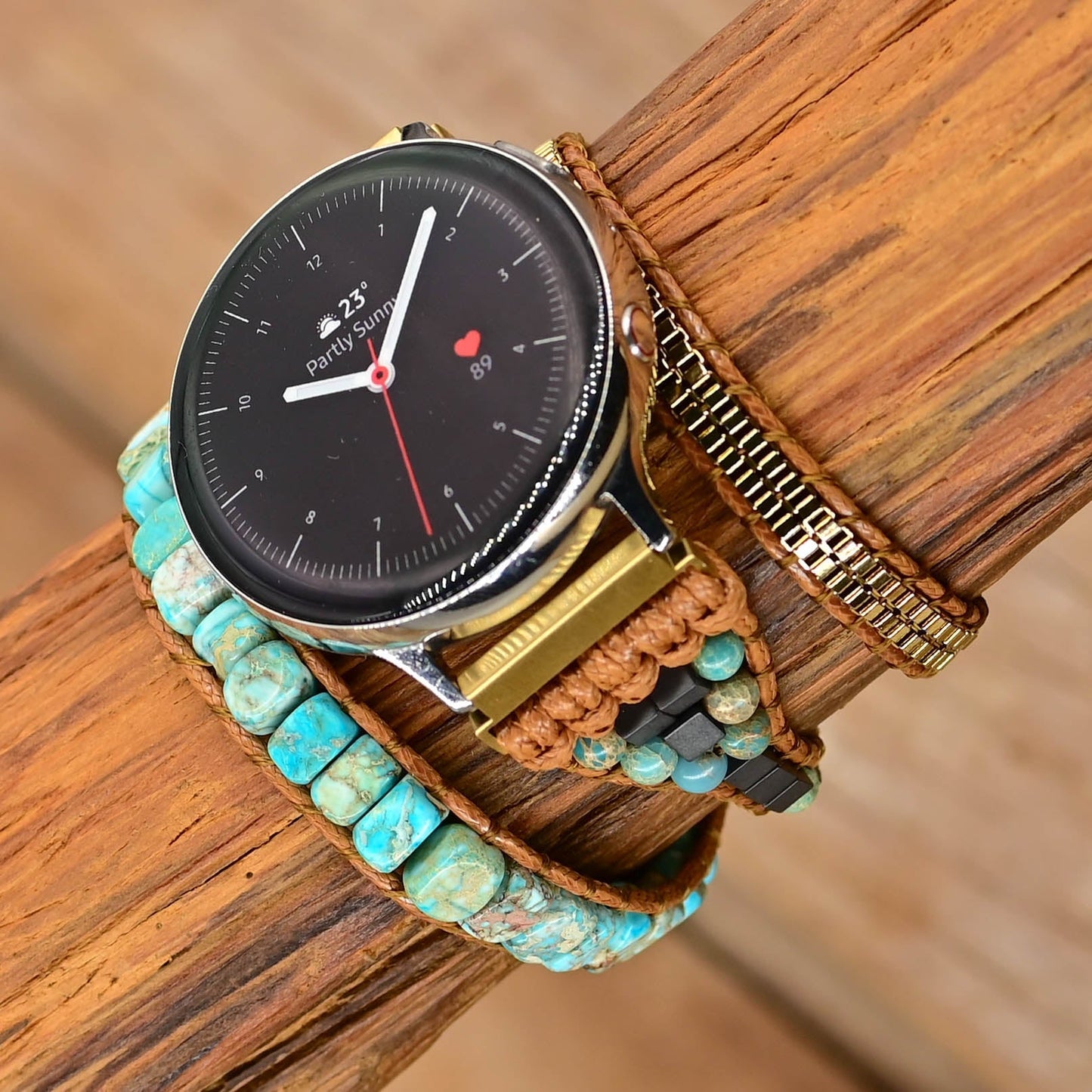 Samsung Galaxy Turquoise Calming Energy Watch Strap