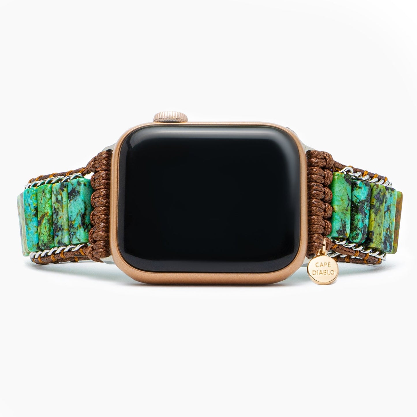 Men's African Turquoise Apple Watch Strap