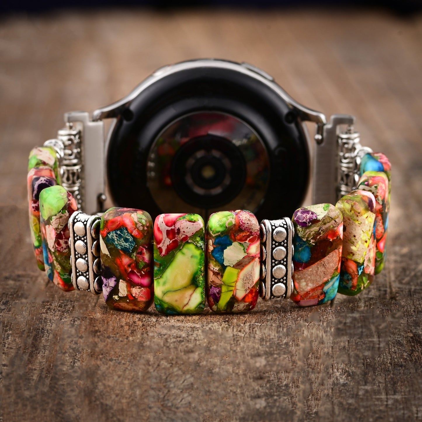 Chic Flower Samsung Galaxy Stretch Watch Strap