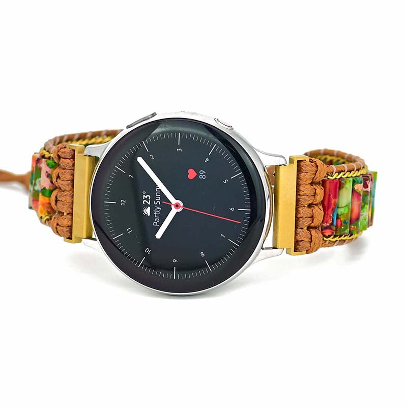 Rainforest Jasper Samsung Galaxy Watch Strap